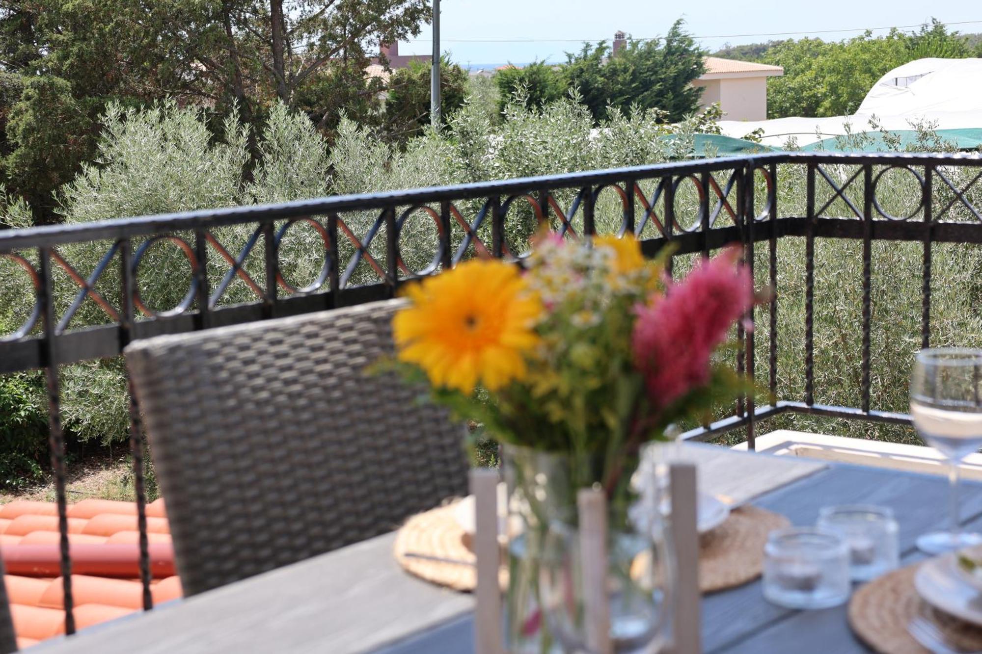 Armonia Seaside Lofts Apartment Marónia Bagian luar foto