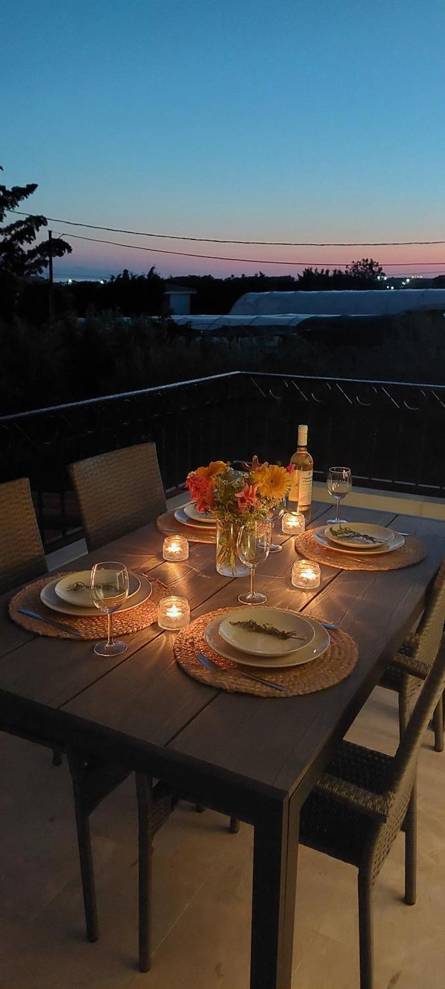 Armonia Seaside Lofts Apartment Marónia Bagian luar foto