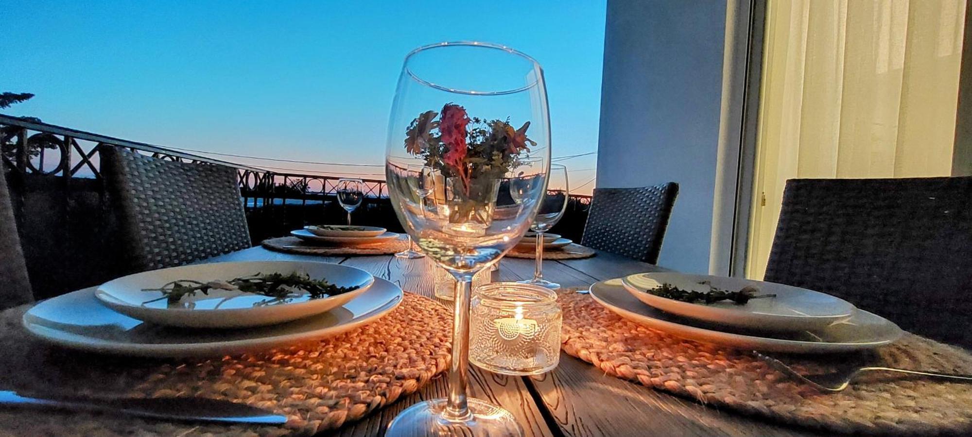 Armonia Seaside Lofts Apartment Marónia Bagian luar foto