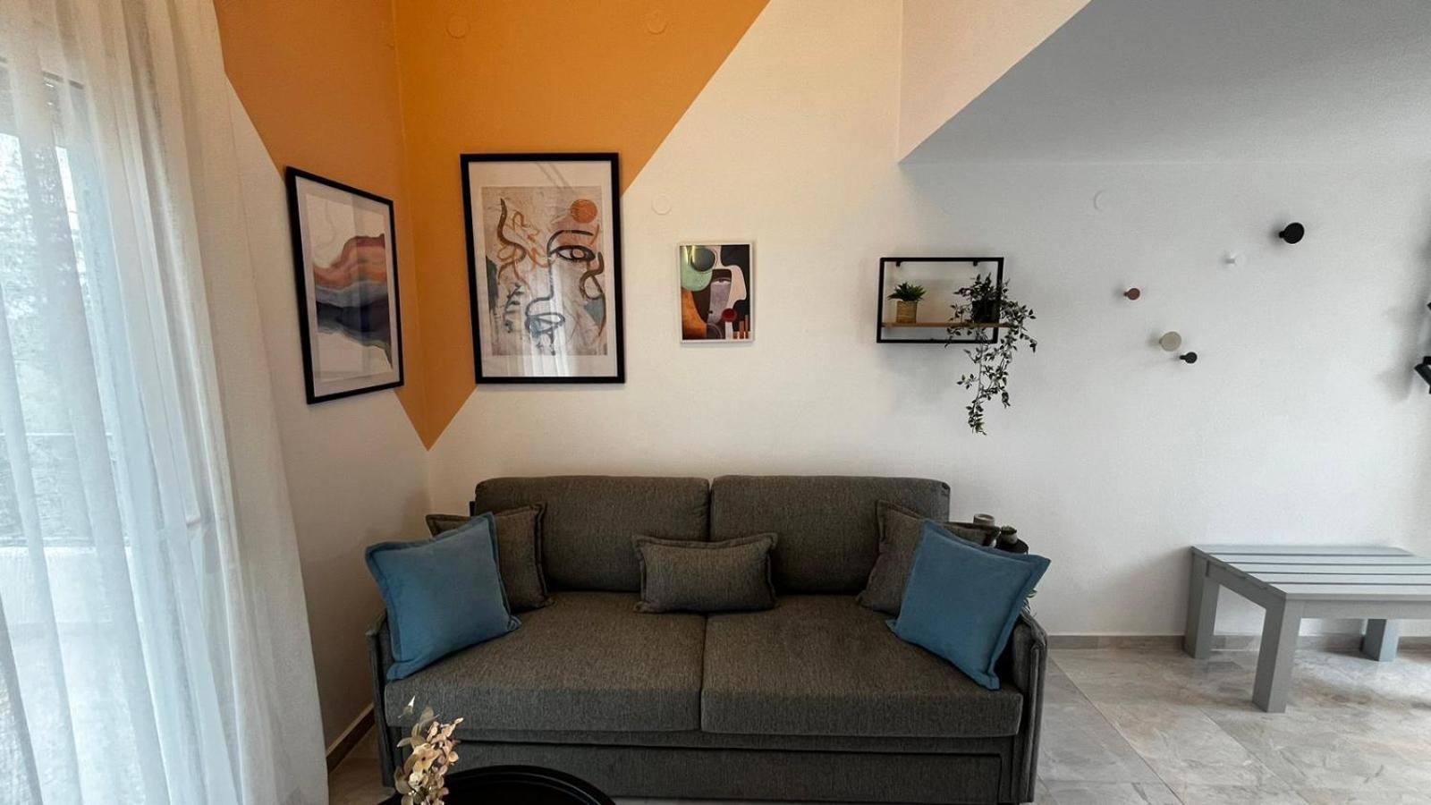Armonia Seaside Lofts Apartment Marónia Bagian luar foto