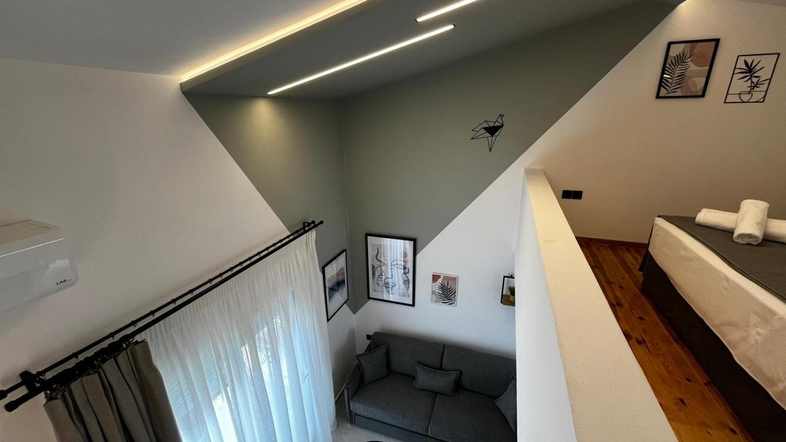 Armonia Seaside Lofts Apartment Marónia Bagian luar foto